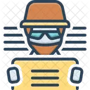Crime Delinquency Perpetration Icon
