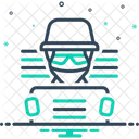Crime Delinquency Perpetration Icon
