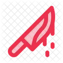 Crime Investigation Knife Icon
