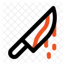 Crime Investigation Knife Icon