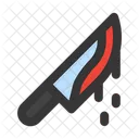 Crime Investigation Knife Icon