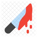 Crime Investigation Knife Icon