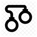 Crime Handcuff Manacles Icon