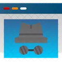 Crime Cyber Hack Icon