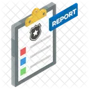 Police Report Incident Report Crime Report Icon