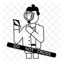 Crime Scene  Icon