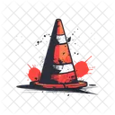 Crime Scene Marker Security Construction Icon