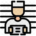 Criminal Offender Lawbreaker Icon