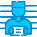 Criminal Offender Lawbreaker Icon