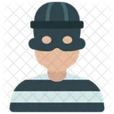 Criminal Robber Thief Icon