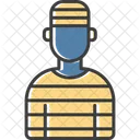 Criminal Prisoner Jail Icon