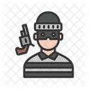 Criminal Heist Crime Man Icon