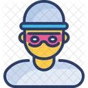 Criminal Robber Thief Icon