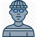 Criminal Thief Prisoner Icon