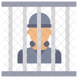 Criminal In Jail  Icon