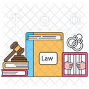 Criminal Law Law And Order Legislation Icon