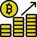 Crecimiento criptográfico  Icono