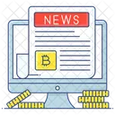 Noticias De Negocios Noticias Sobre Criptomonedas Noticias Sobre Bitcoins Icono