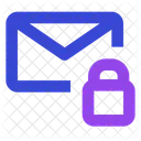 Criptografado Envelope E Mail Ícone