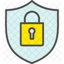 Criptografia Firewall Bloqueio Icon