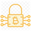 Bitcoin Exchange Duotone Line Icone Icon