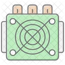 Icone De Cor Linear De Seguranca De Carteira Criptografada Ícone