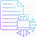 Criptografia De Arquivo Ícone