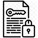 Criptografia de arquivo  Ícone