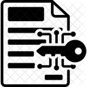 Criptografia de dados  Ícone