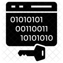 Criptografia de dados  Ícone