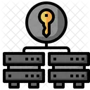 Criptografia De Servidor Criptografia De Dados Criptografia Icon