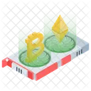 GPU De Criptografia Mineracao De Criptografia Tecnologia De Criptografia Icon