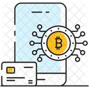 Criptomoeda Bitcoin Criptografia Ícone