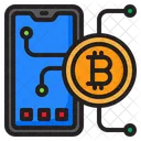 Bitcoin Criptomoeda Moeda Ícone