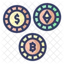 Criptomoeda Moeda Criptografia Icon