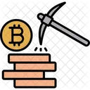 Criptomoeda Bitcoin Mineracao Ícone