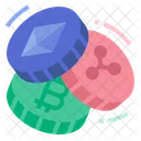 Criptomoeda Token Digital Criptografia Icon