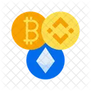 Criptomoedas Cripto Criptomoeda Ícone
