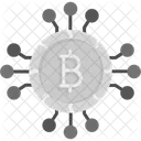 Criptomoneda Bitcoin Dinero Icon