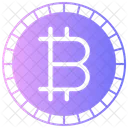 Criptomoneda Bitcoin Cadena De Bloques Icono