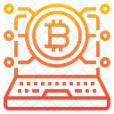 Bitcoin Criptomoneda Dinero Digital Icono