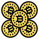 Criptomoneda Bitcoin Digital Icono