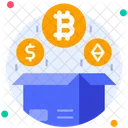 Criptomoneda Bitcoin Dinero Icono