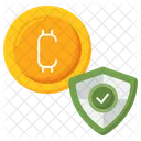 Criptomoneda aceptada  Icono