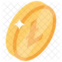 Litecoin Dinero Digital Tecnologia Bitcoin Icon