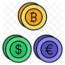 Moneda Criptomoneda Criptomoneda Cripto Icon