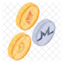 Monedas Monedas Criptomonedas Icono