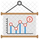 Criptomonedas Subiendo Subiendo Icono