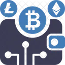 Billetera Criptografica Bitcoin Cripto Icono