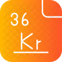 Cripton Tabla Periodica Quimica Icono